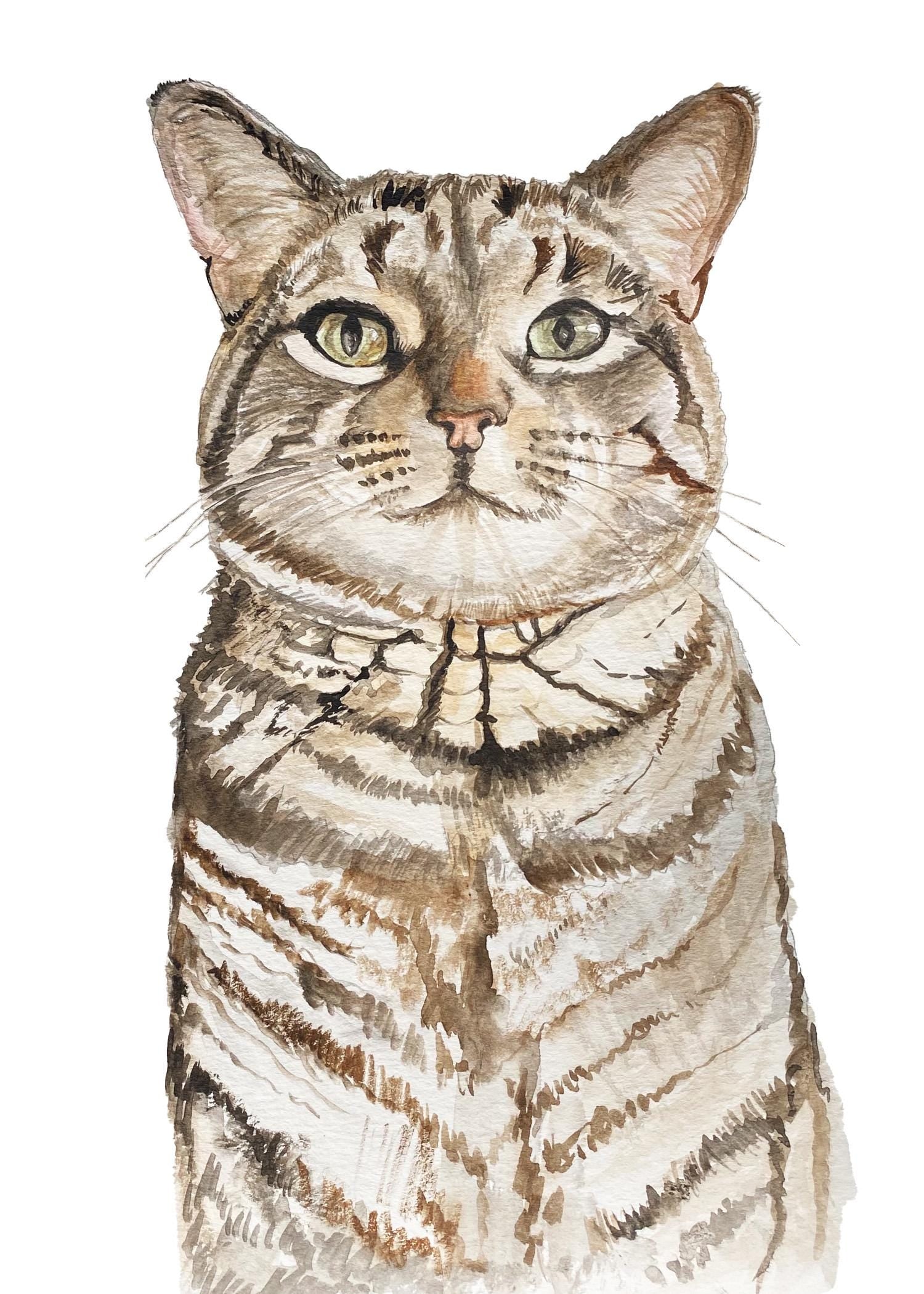 Retrato de mascota personalizado a partir de una foto Imagen secundaria del producto