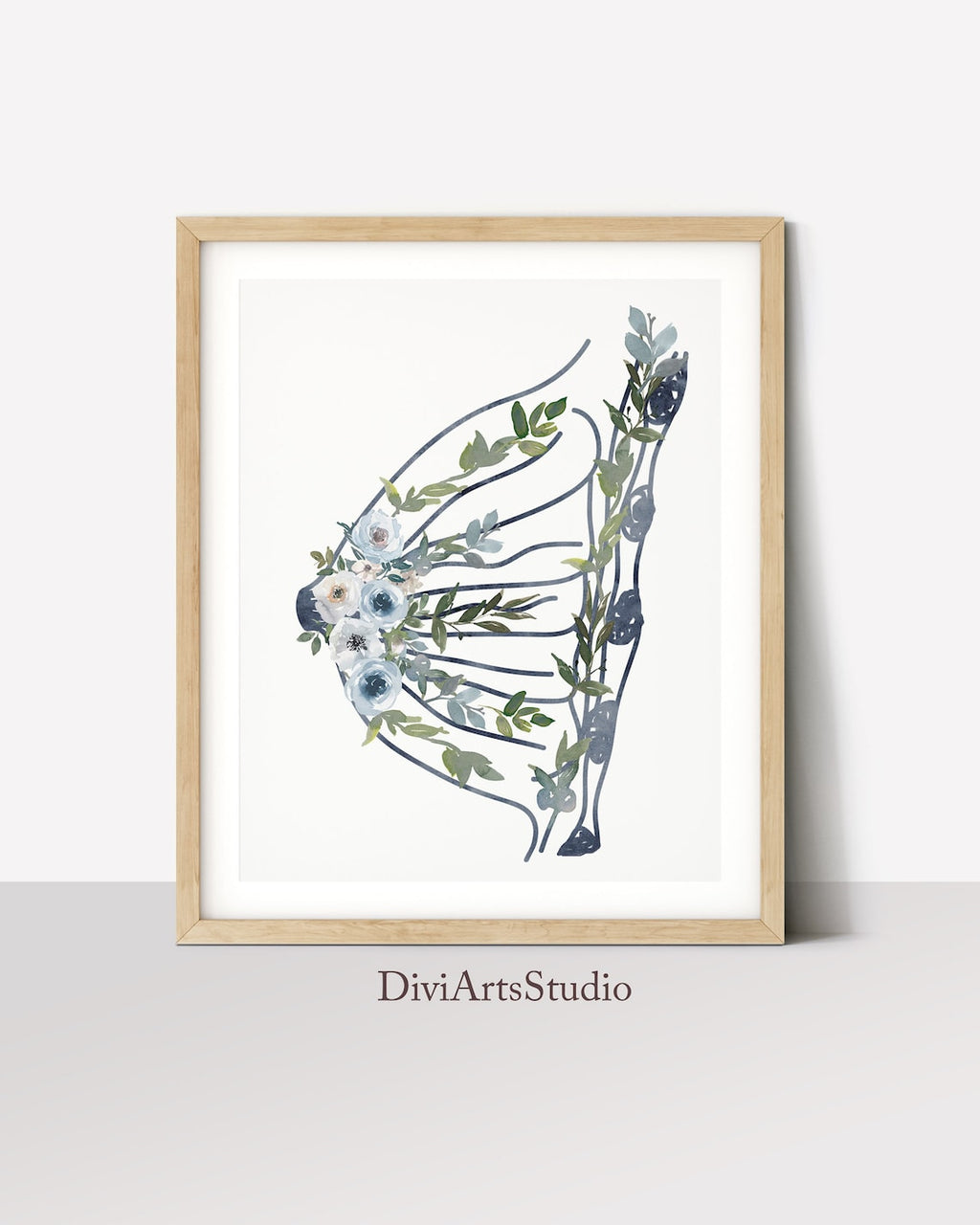 Midwife and Obgyn Art Print - Pregnancy Anatomy Gift for Doula and Gynecologist - Doctor Office Décor - Set of 3